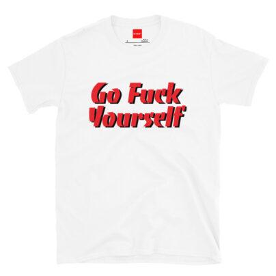 Supreme go f yourself clearance shirt