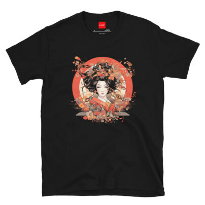 Nagisa Geisha Shirt Japanese Graphic Tee