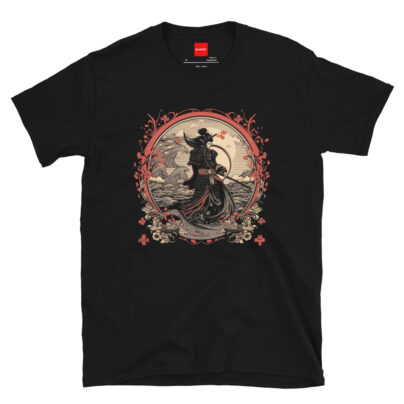 Samurai T Shirt Japan Graphic Tee Kusunoki