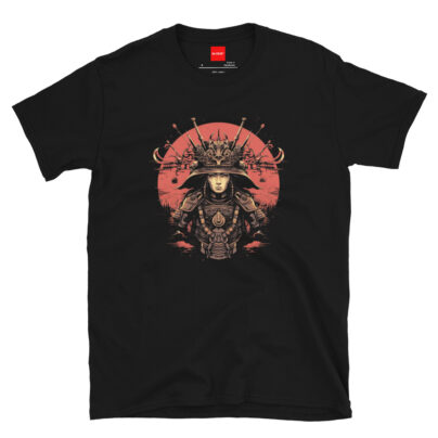 Samurai T Shirt Japan Graphic Tee Akai
