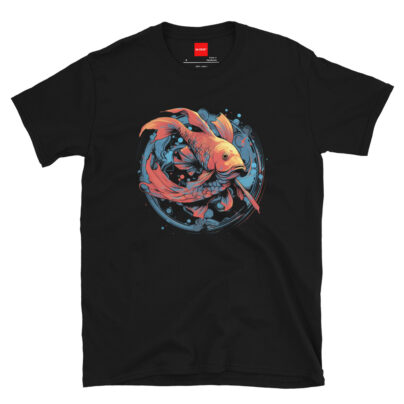Koi Fish Graphic Tee Japanese Japan Maki