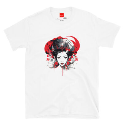 Yuzuki Geisha Shirt Japanese Graphic Tee