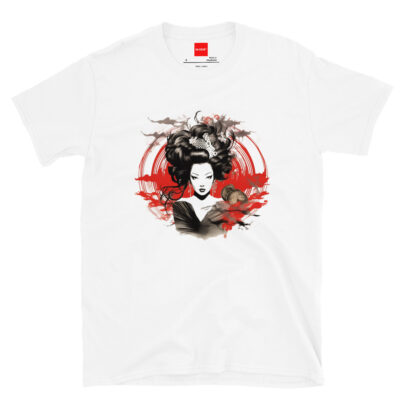 Hiroka Geisha Shirt Japanese Graphic Tee