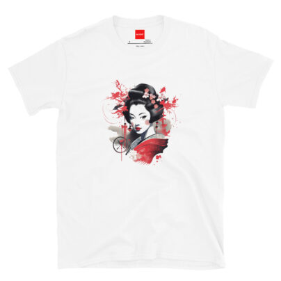 Japanese Geisha T Shirt Graphic Tee