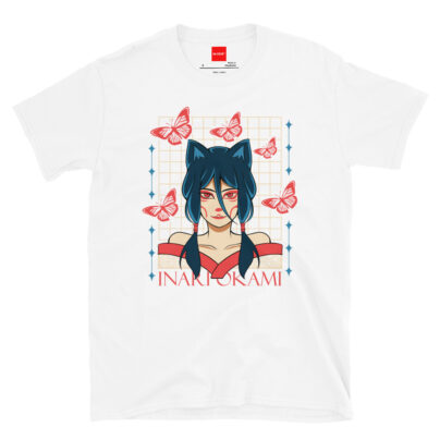 Japanese Graphic T Shirt Inari Okami