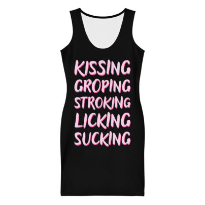 In Vein® Kissing Groping Stroking Licking Sucking Bodycon Slutty Dress