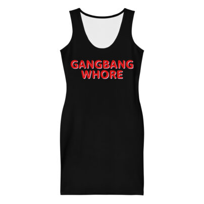 In Vein® Gangbang Whore Bodycon Slutty Dress