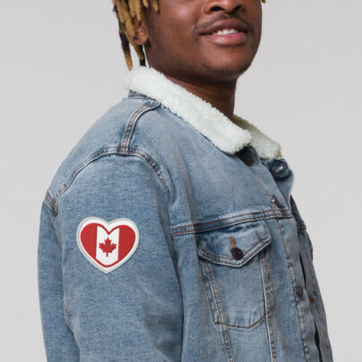 Love Canada Embroidered Patches