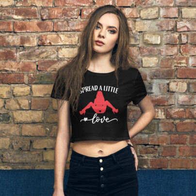 In Vein® Spread a Little Love Slutty Sex Crop Top
