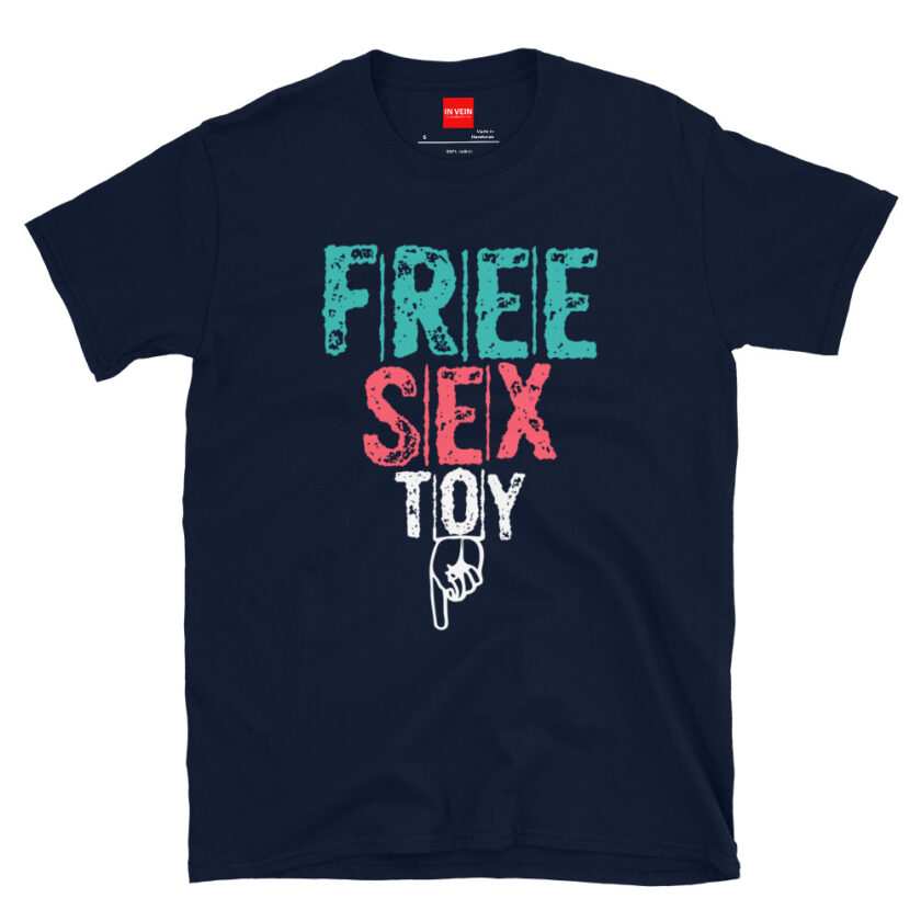 In Vein® Free Sex Toy Slutty Sex Sluty Sexual Naughty T Shirt - Image 2