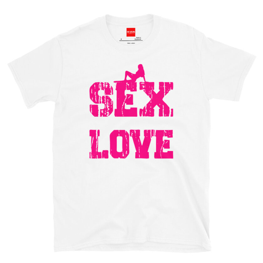 In Vein® Sex is Funny and Love is Serious Slutty Sex Sluty Sexual Naughty T Shirt - Image 14