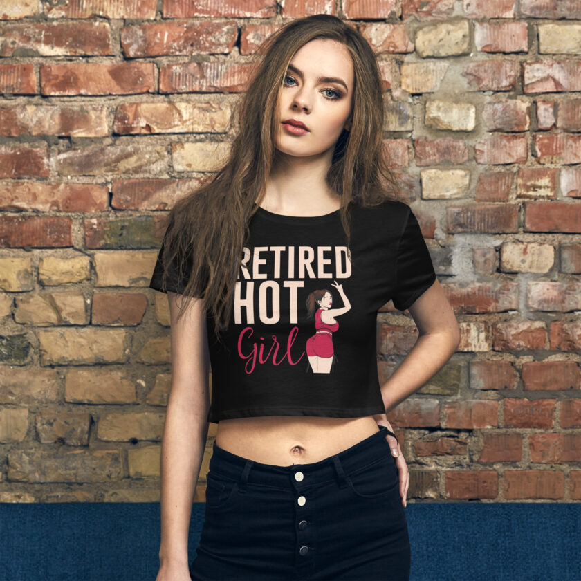 In Vein® Retired Hot Girl Slutty Sex Crop Top