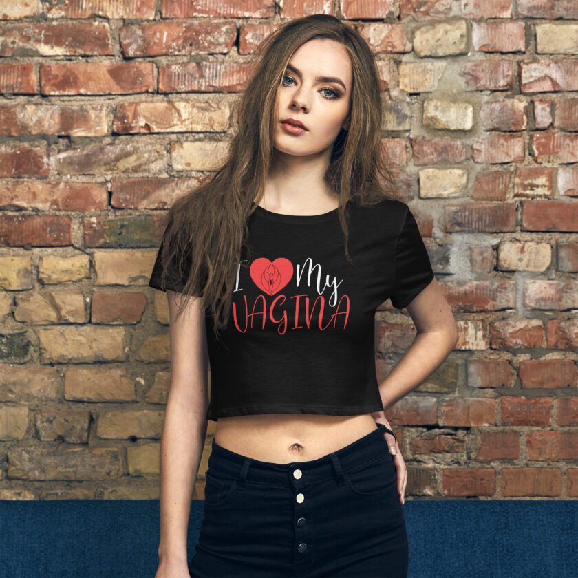 In Vein® I Love My Vagina Slutty Sex Crop Top