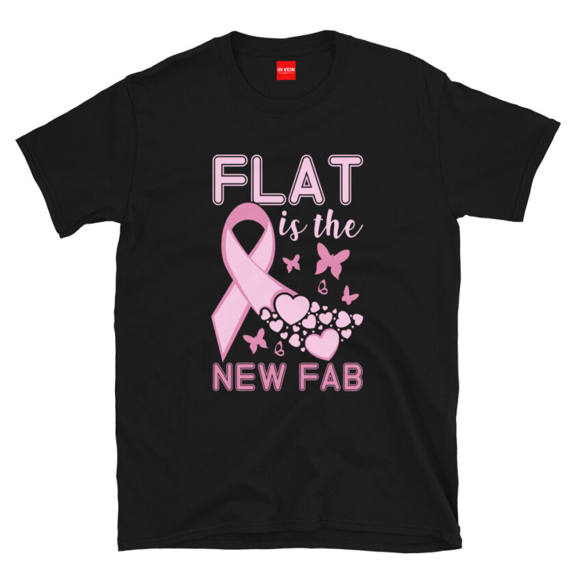 In Vein® Flat is the New Fab Slutty Kinky Sexual T-Shirt