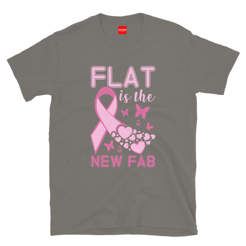 In Vein® Flat is the New Fab Slutty Kinky Sexual T-Shirt - Image 10