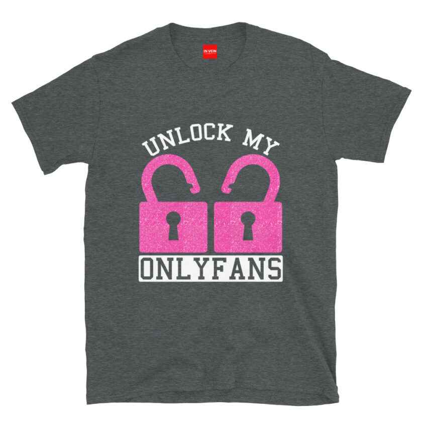 In Vein® Unlock My OnlyFans Slutty Kinky Sexual T-Shirt - Image 4