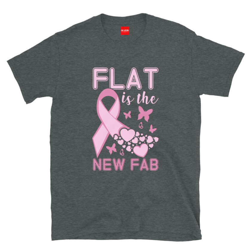 In Vein® Flat is the New Fab Slutty Kinky Sexual T-Shirt - Image 4