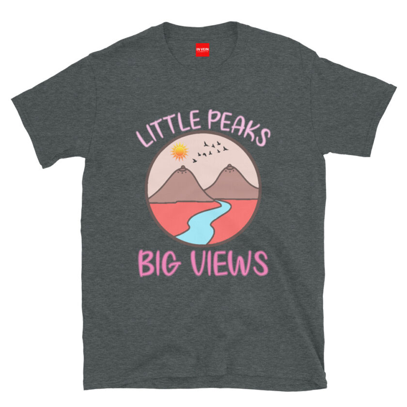 In Vein® Little Peaks Big Views Slutty Kinky Sexual T-Shirt - Image 5