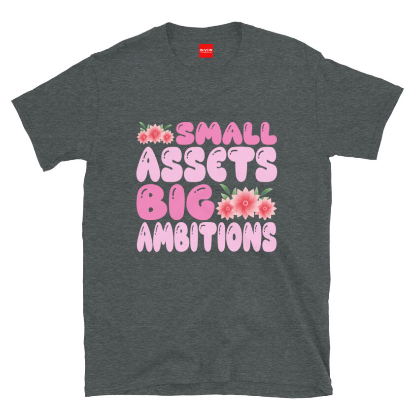 In Vein® Small Assets Big Ambitions Slutty Kinky Sexual T-Shirt - Image 4