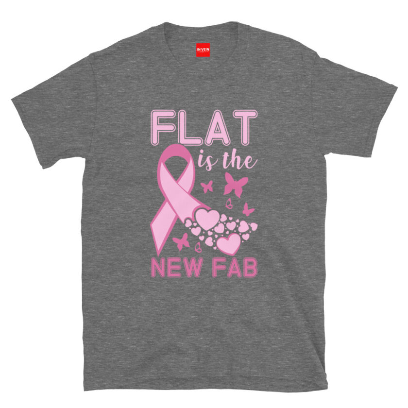 In Vein® Flat is the New Fab Slutty Kinky Sexual T-Shirt - Image 8