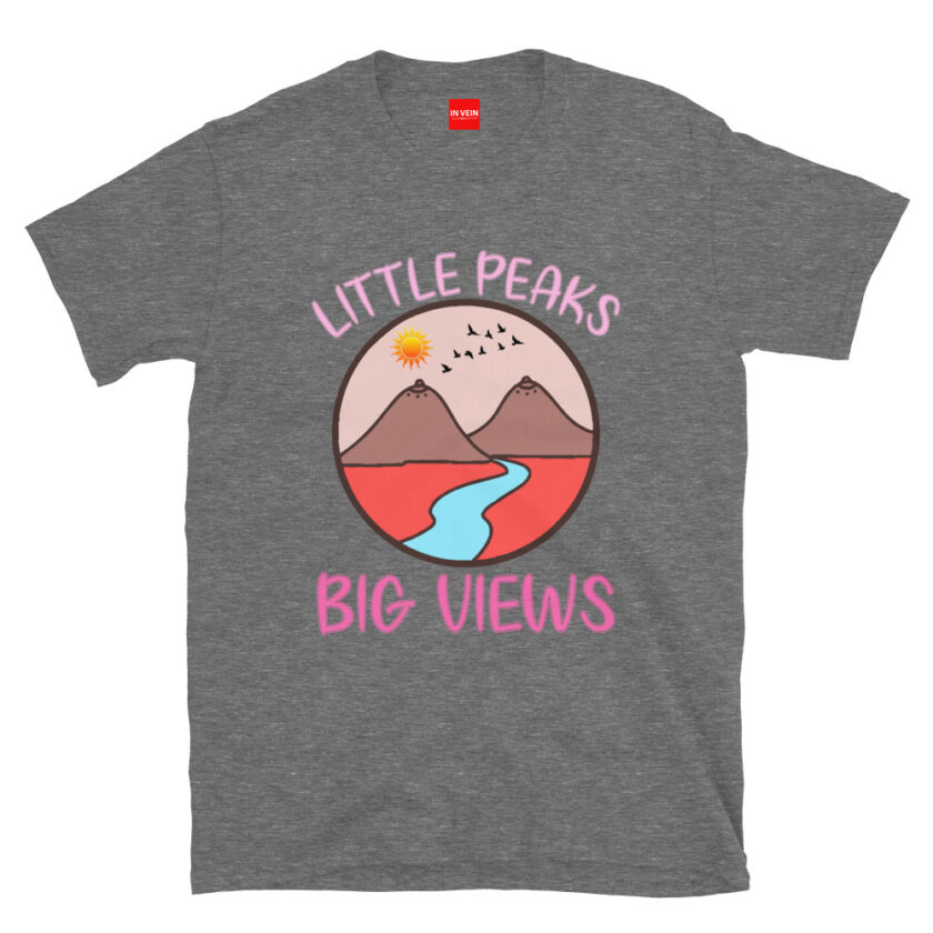 In Vein® Little Peaks Big Views Slutty Kinky Sexual T-Shirt - Image 8