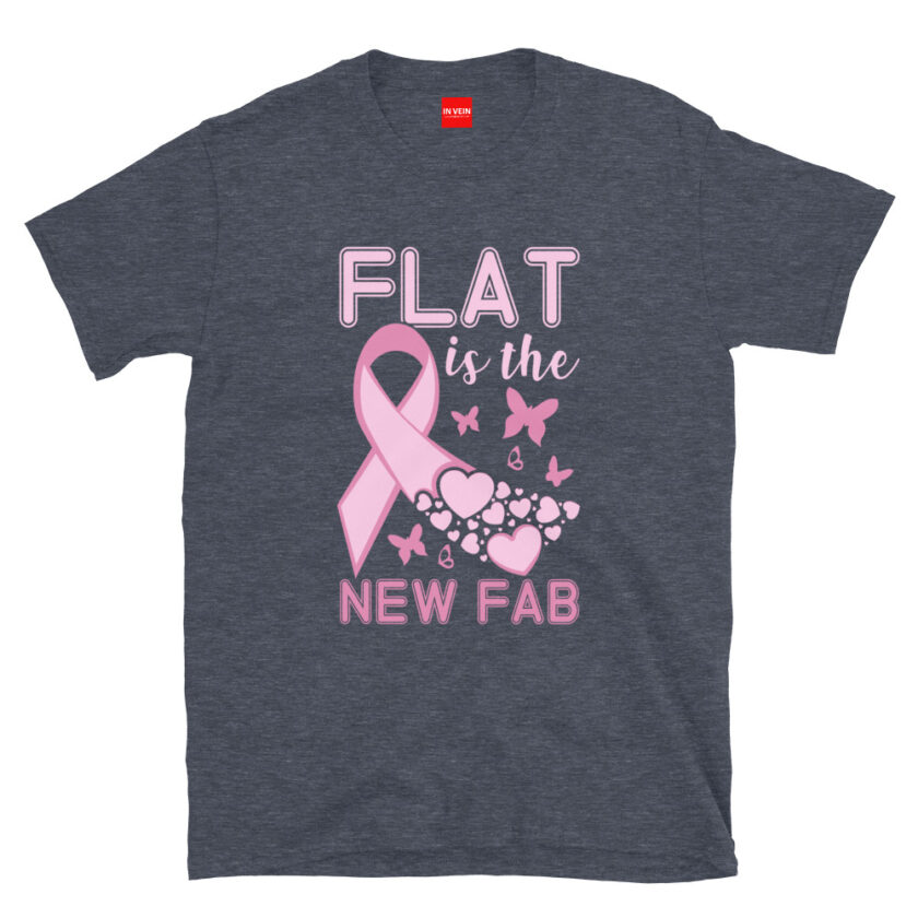 In Vein® Flat is the New Fab Slutty Kinky Sexual T-Shirt - Image 5