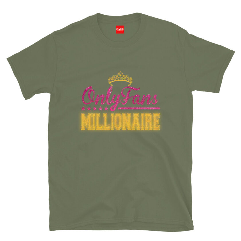 In Vein® OnlyFans Millionaire Slutty Kinky Sexual T-Shirt - Image 9