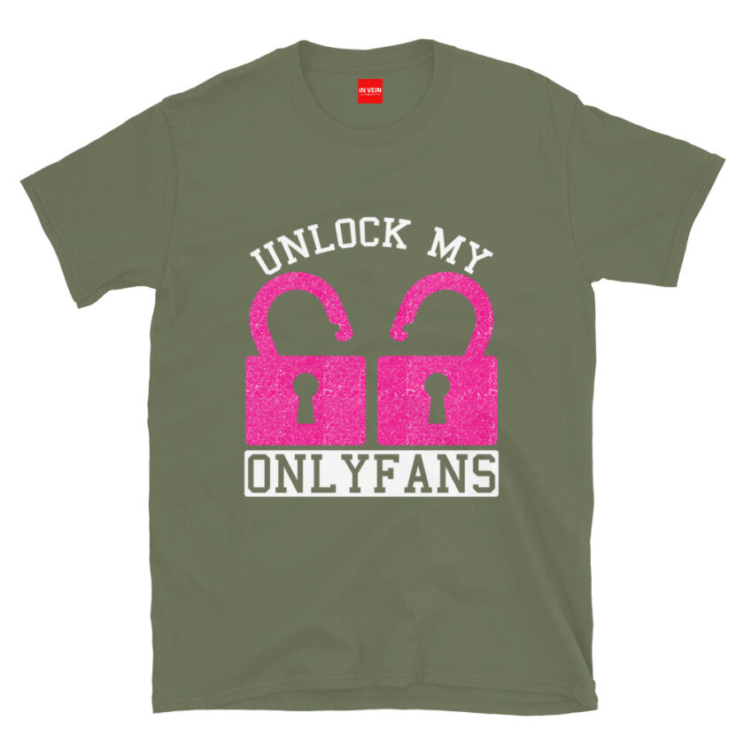 In Vein® Unlock My OnlyFans Slutty Kinky Sexual T-Shirt - Image 9