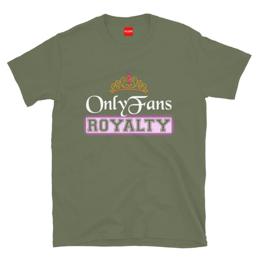 In Vein® OnlyFans Royalty Slutty Kinky Sexual T-Shirt - Image 9