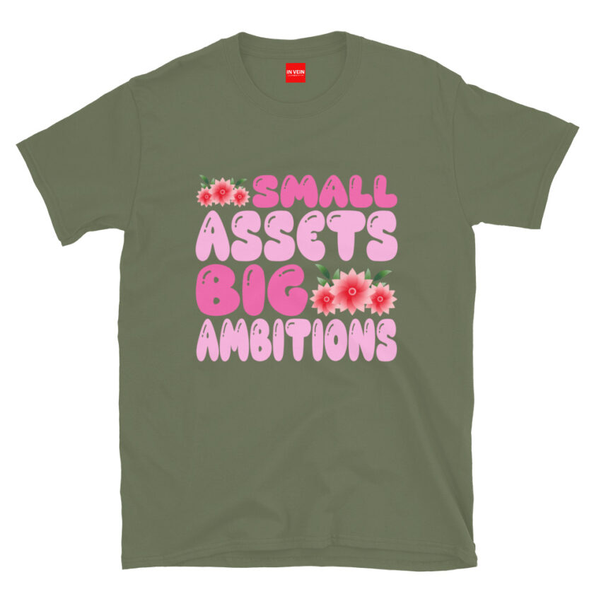 In Vein® Small Assets Big Ambitions Slutty Kinky Sexual T-Shirt - Image 9