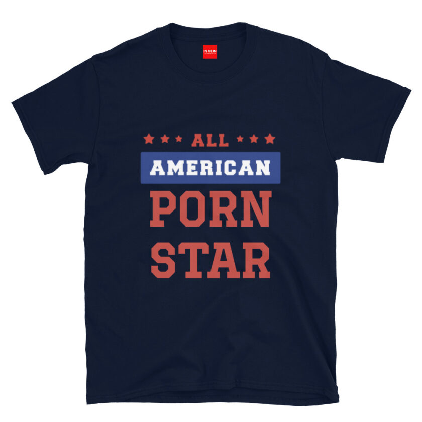 In Vein® All American Porn Star Slutty Kinky Sexual T-Shirt - Image 3