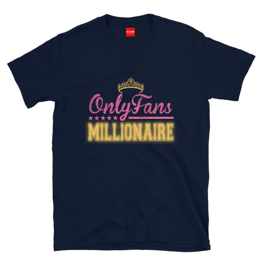 In Vein® OnlyFans Millionaire Slutty Kinky Sexual T-Shirt - Image 2