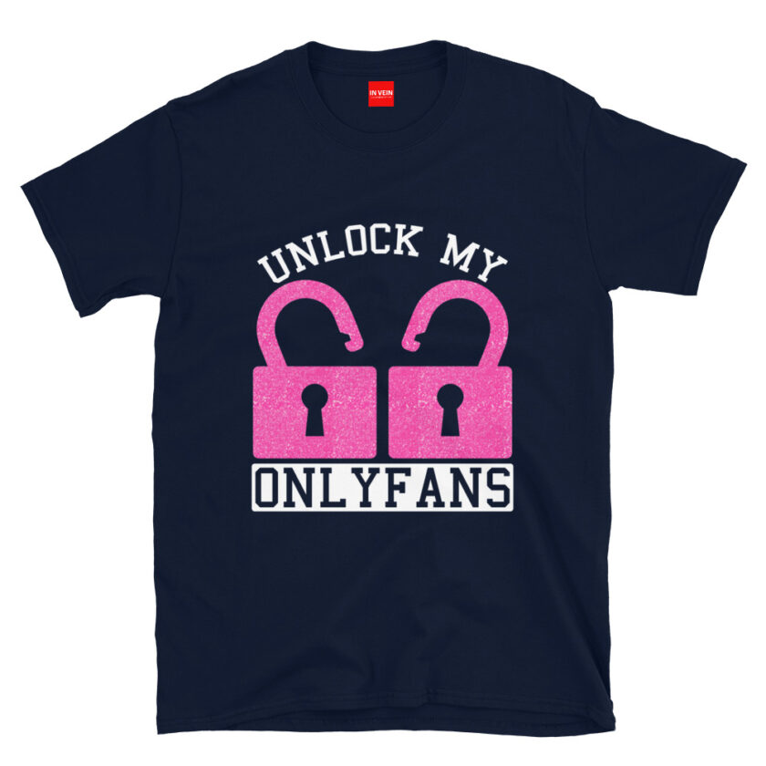 In Vein® Unlock My OnlyFans Slutty Kinky Sexual T-Shirt - Image 2