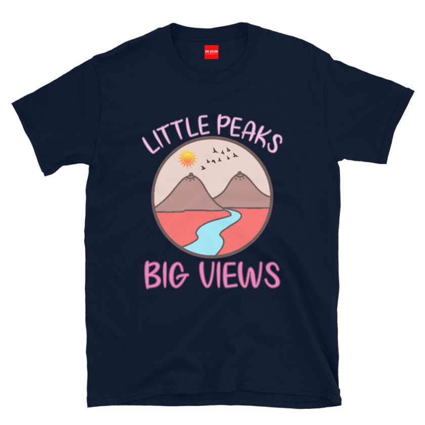 In Vein® Little Peaks Big Views Slutty Kinky Sexual T-Shirt - Image 3