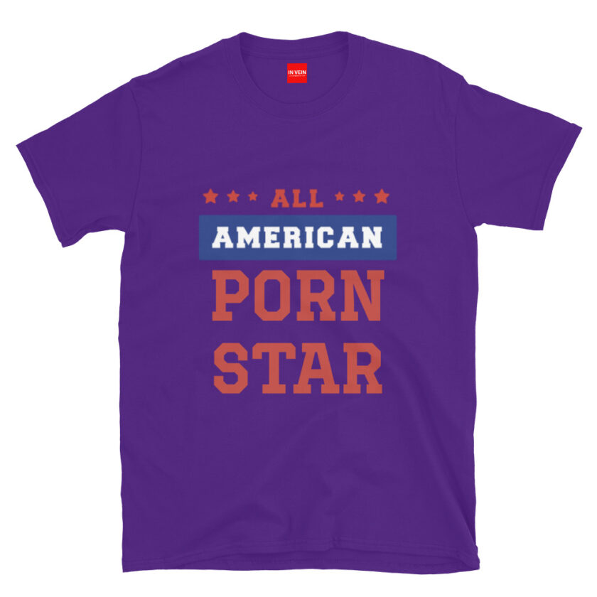 In Vein® All American Porn Star Slutty Kinky Sexual T-Shirt - Image 4