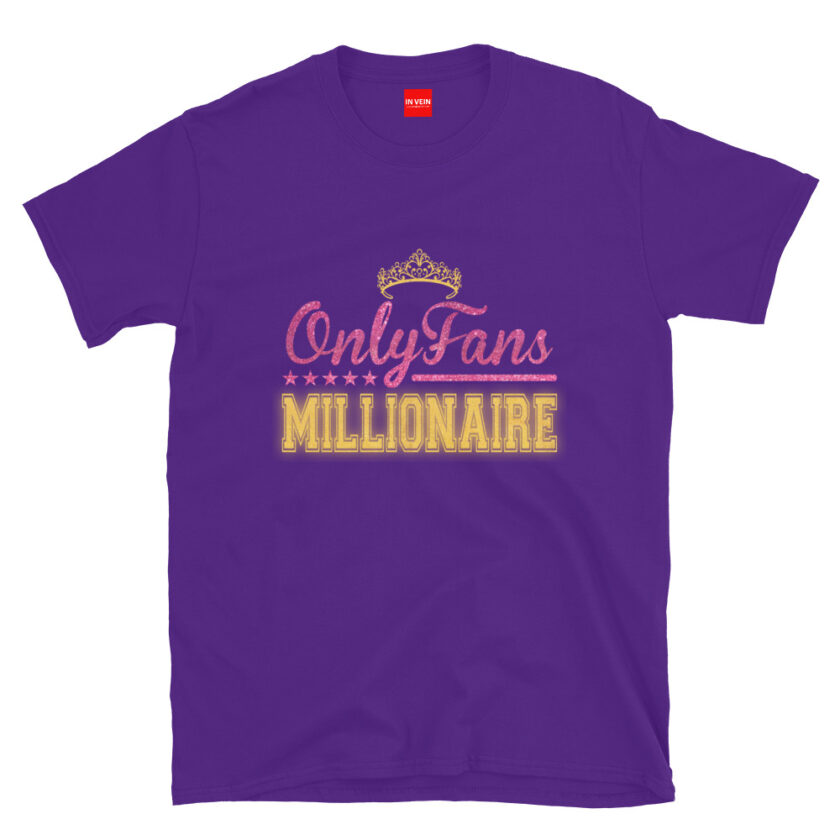 In Vein® OnlyFans Millionaire Slutty Kinky Sexual T-Shirt - Image 3