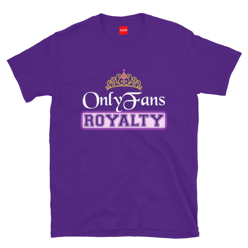 In Vein® OnlyFans Royalty Slutty Kinky Sexual T-Shirt - Image 3