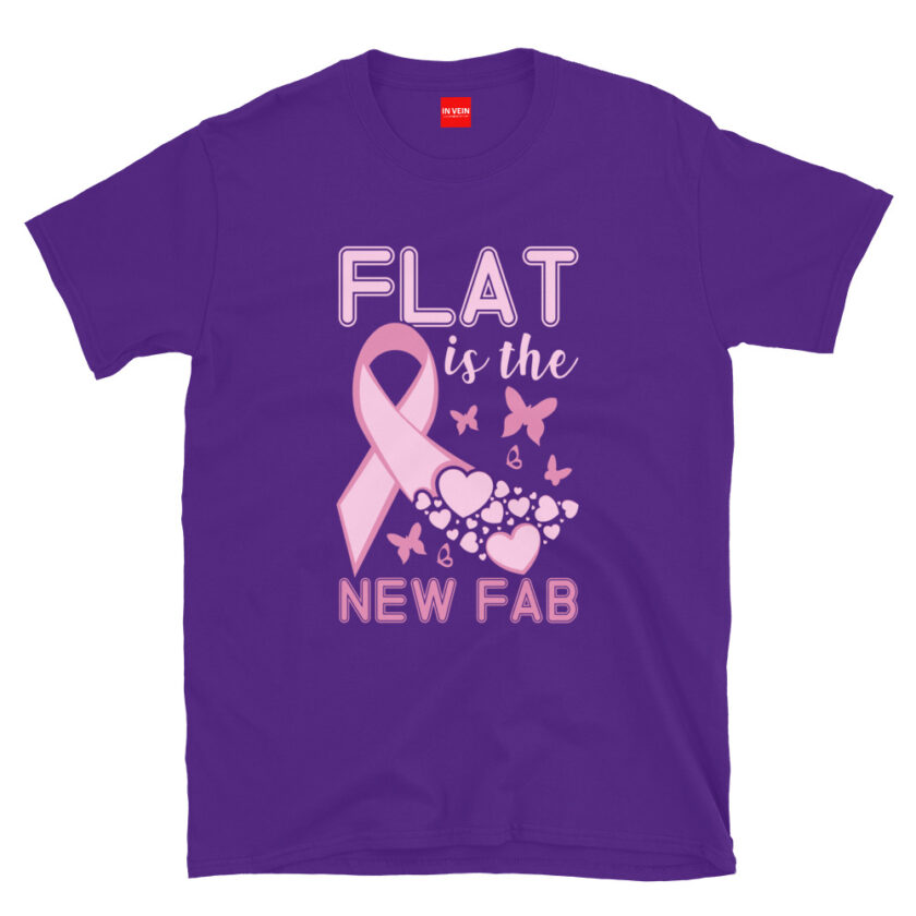 In Vein® Flat is the New Fab Slutty Kinky Sexual T-Shirt - Image 3