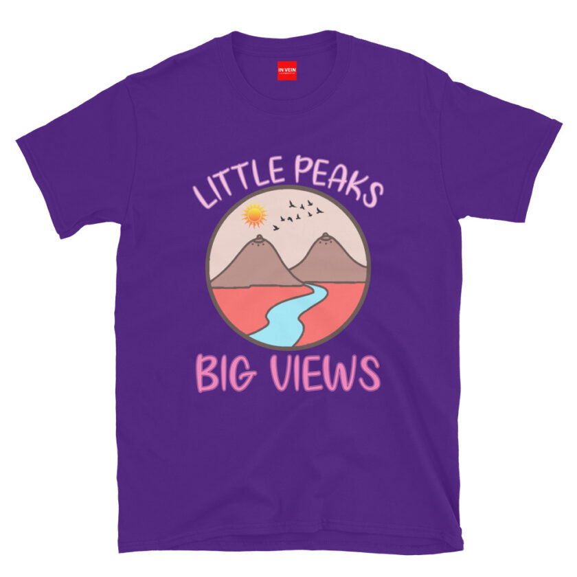 In Vein® Little Peaks Big Views Slutty Kinky Sexual T-Shirt - Image 4