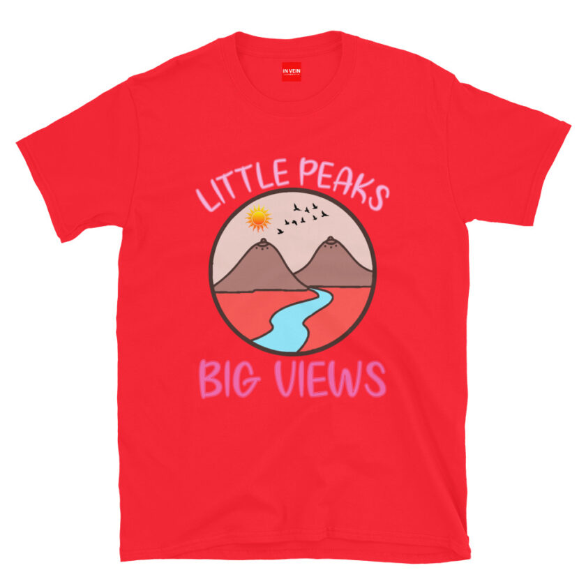 In Vein® Little Peaks Big Views Slutty Kinky Sexual T-Shirt - Image 6