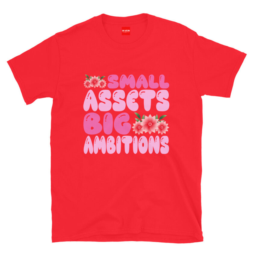 In Vein® Small Assets Big Ambitions Slutty Kinky Sexual T-Shirt - Image 6