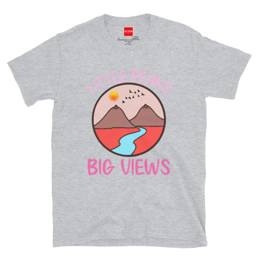 In Vein® Little Peaks Big Views Slutty Kinky Sexual T-Shirt - Image 13