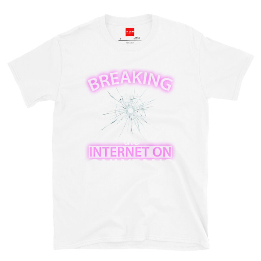 In Vein® Breaking the Internet on OnlyFans Slutty Kinky Sexual T-Shirt - Image 15