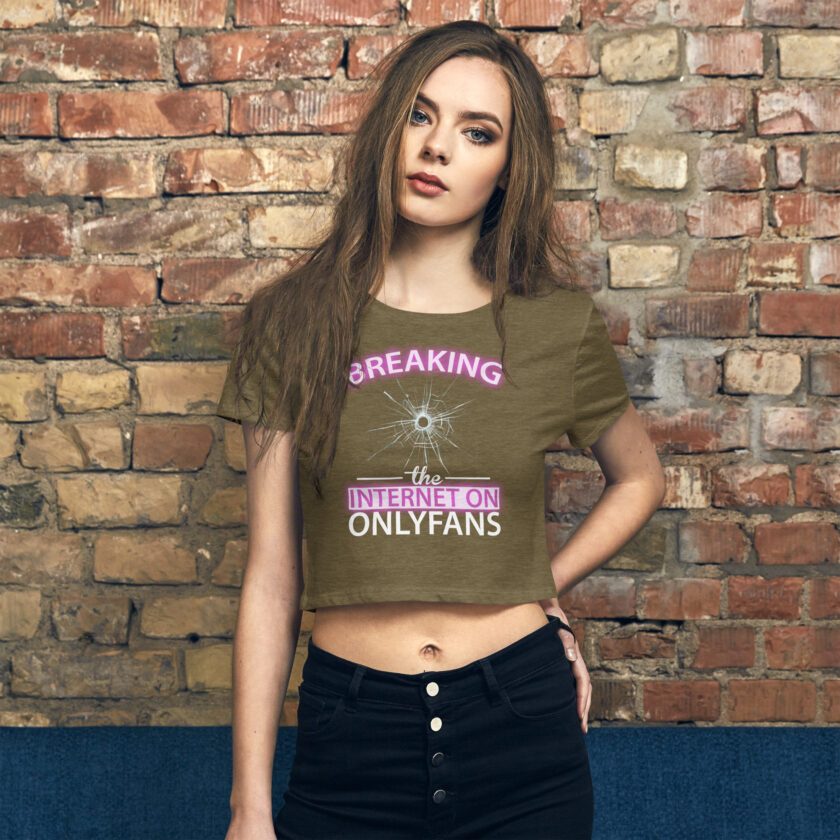 In Vein® Breaking the Internet on OnlyFans Sex Crop Top - Image 2