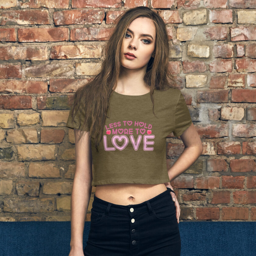 In Vein® Less To Hold More To Love Sex Crop Top - Image 2