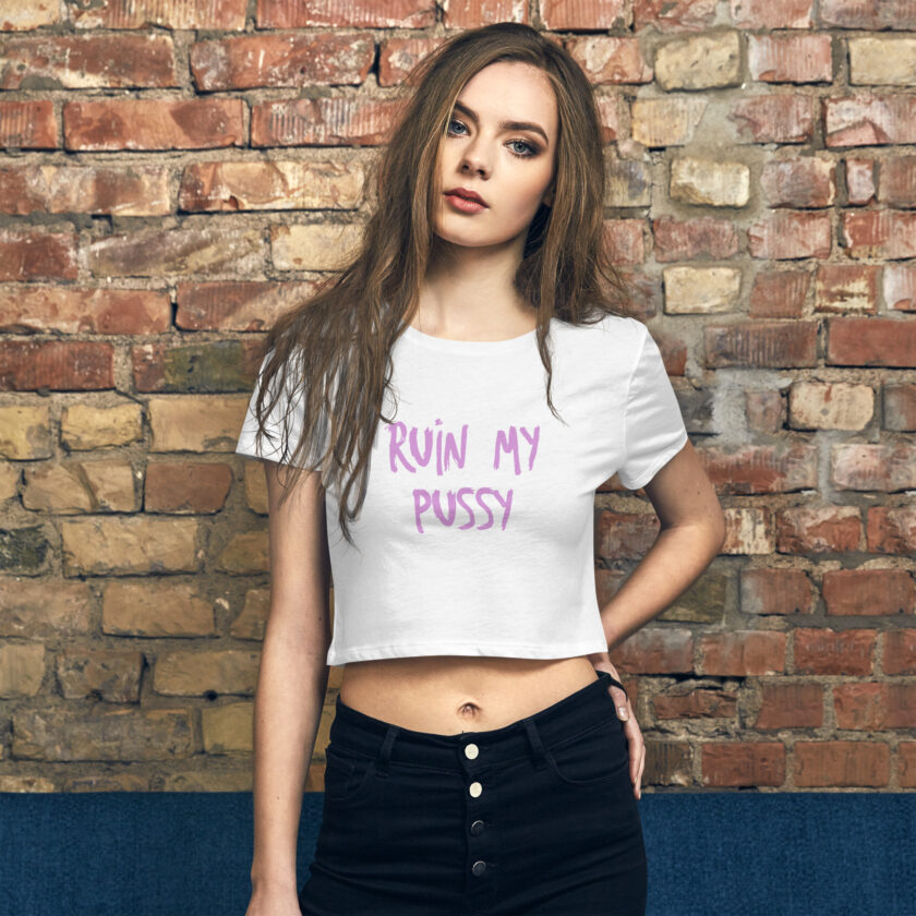 In Vein® Ruin My Pussy Sex Crop Top