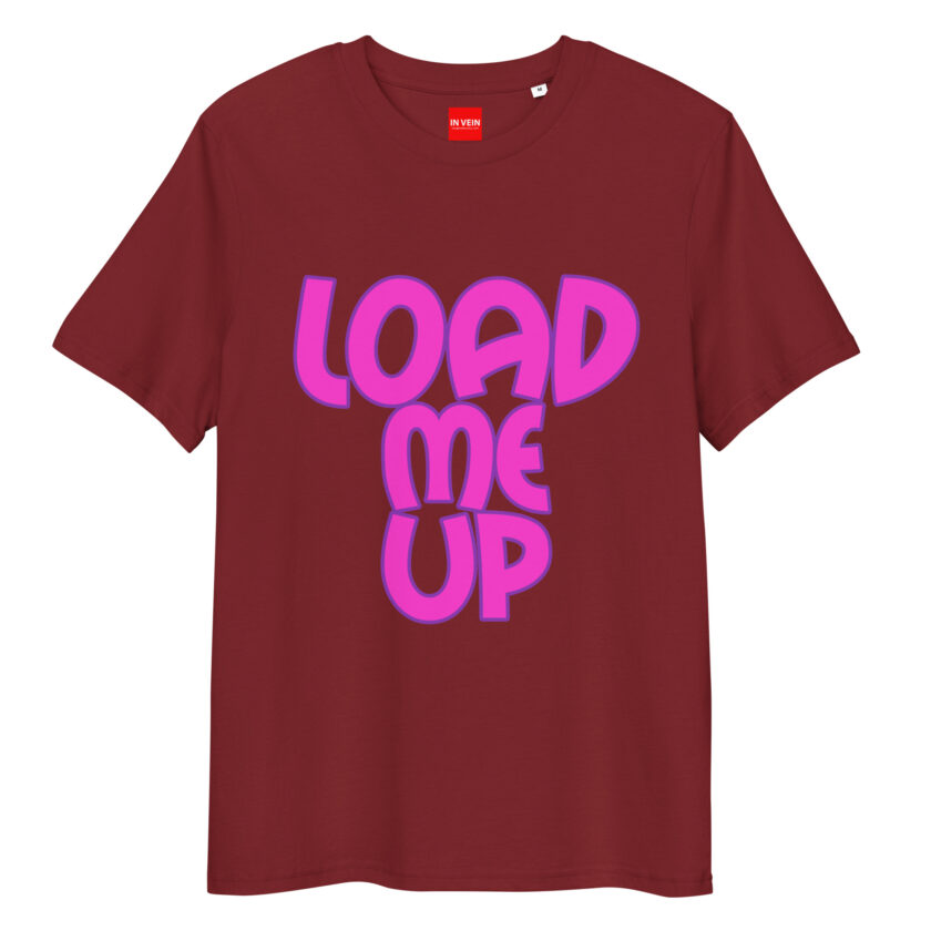 In Vein® Load Me Up Organic Cotton Slutty Naughty Sex T-Shirt - Image 5