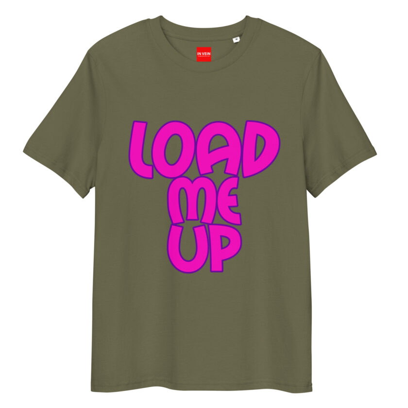 In Vein® Load Me Up Organic Cotton Slutty Naughty Sex T-Shirt - Image 9