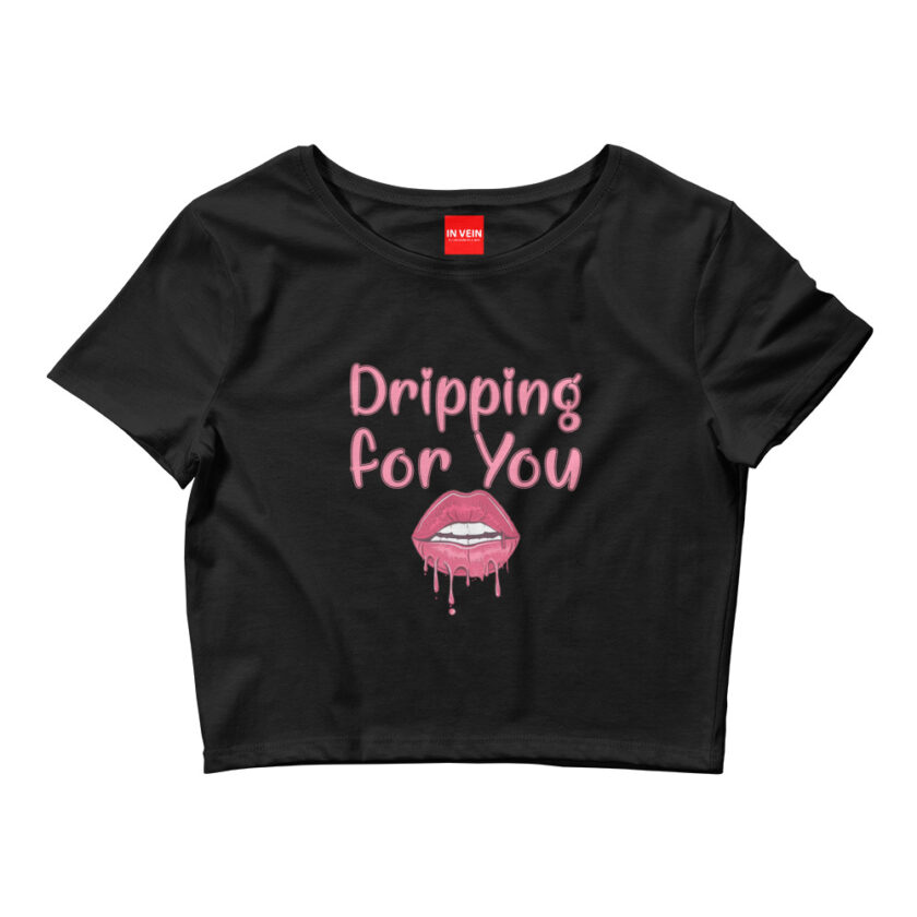 In Vein® Dripping For You Sex Crop Top - Image 2