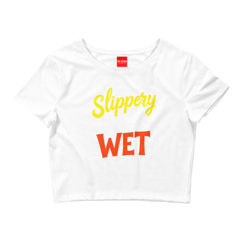 In Vein® Slippery When Wet Sex Crop Top - Image 3